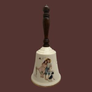 Vintage Norman Rockwell Bell Gorham Sweet Serenade 1981 Fine China